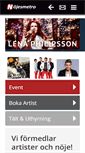 Mobile Screenshot of nojesmetro.se